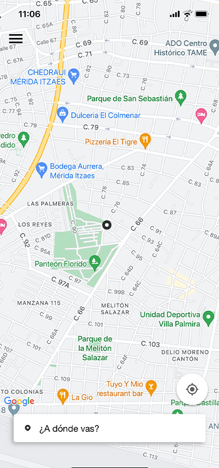 Screen | Cliente 01 - Ingresar Destino - MX