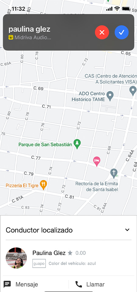 Screen | Cliente 05 - Conductor Localilzado - MX