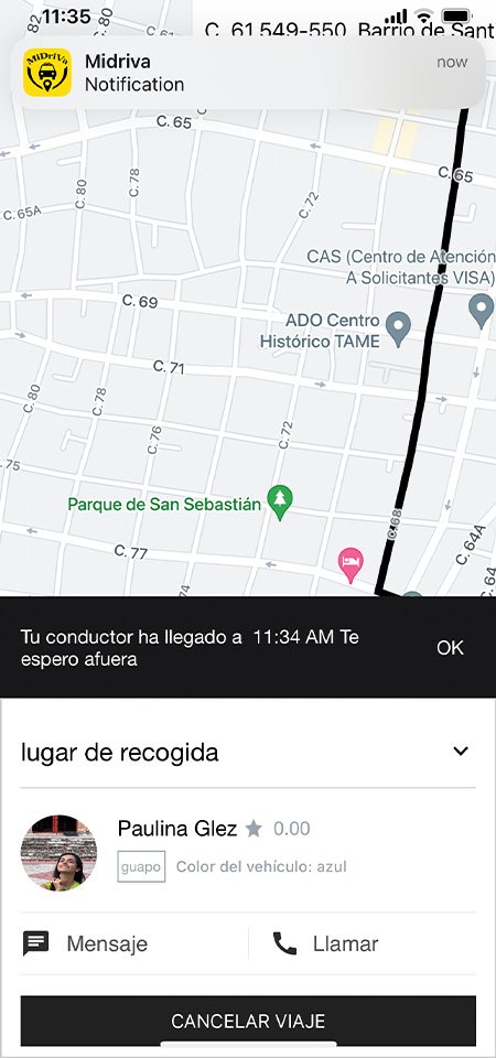 Screen | Client 07 - Lugar De Recogida - MX